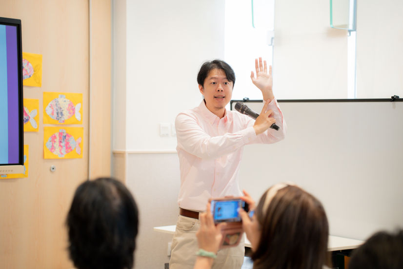 王卓坤醫師在講座中，帶大家從中醫角度認識情緒疾病。