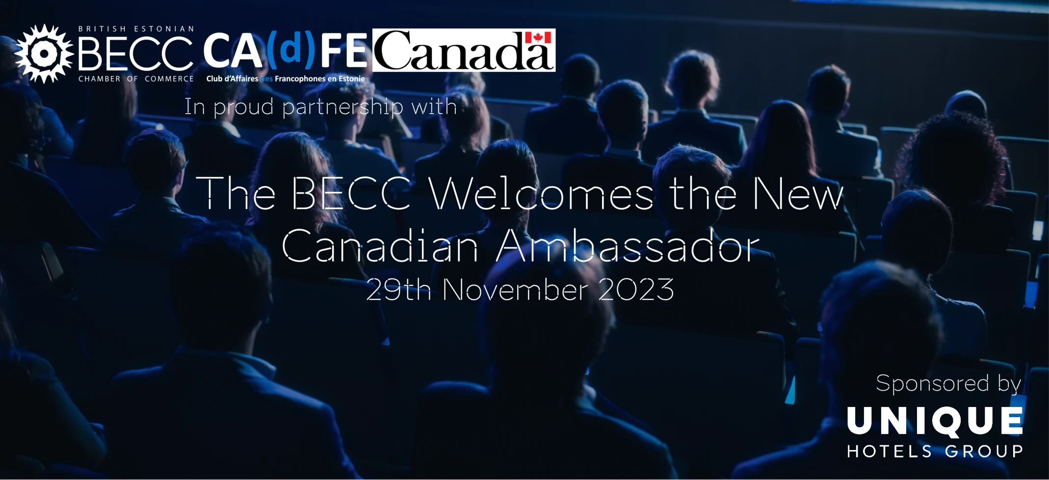 CAdFE and BECC welcome the new Canadian Ambassador