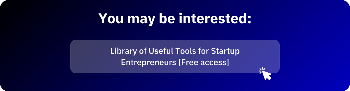 useful tools for startup entrepreneurs