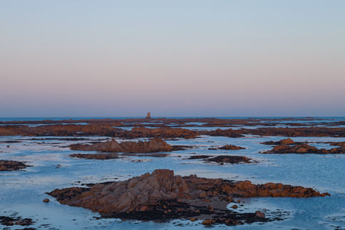 Sunset at La Rocque, Jersey