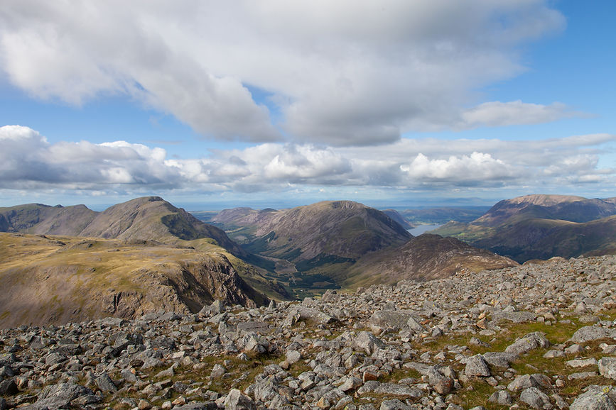 Great Gable Panoramic taken by Geoff Wayman