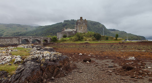 Eilean Donan Castle in Scotland beautiful photo by Geoff Wayman