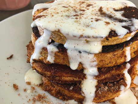 ✨Pancakes Sabor Rollo de Canela✨