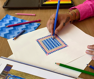 Studio Naos - croquis de recherche collection Amarna