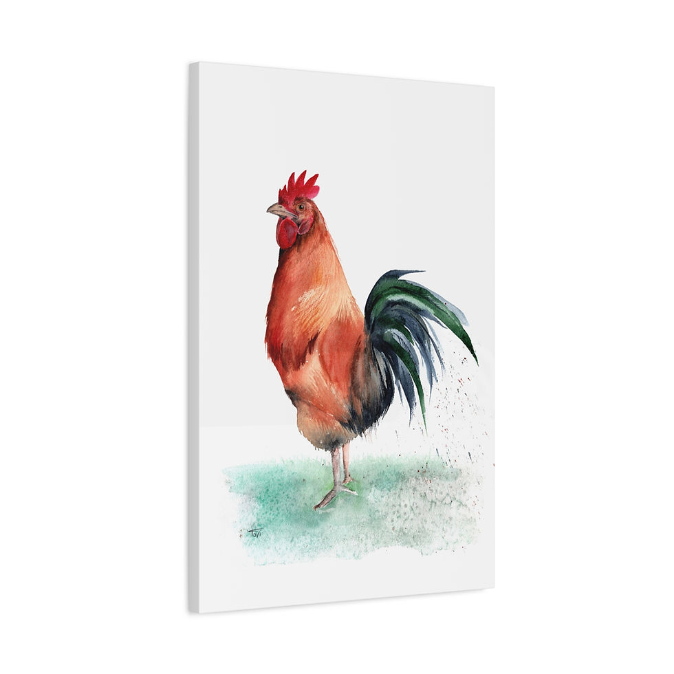 Thumbnail: Rooster - Canvas Print