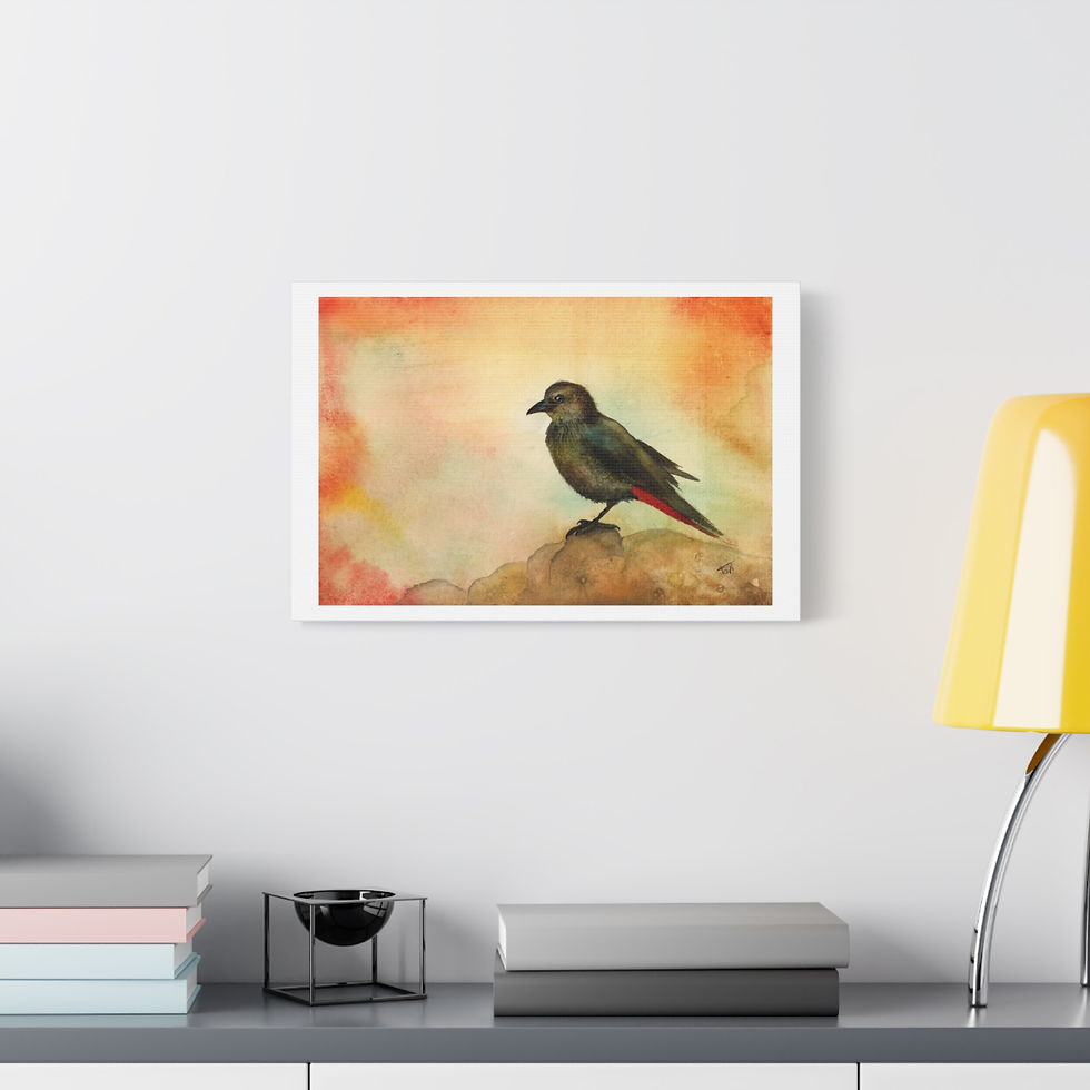 Thumbnail: tristramiion rock - Canvas Print