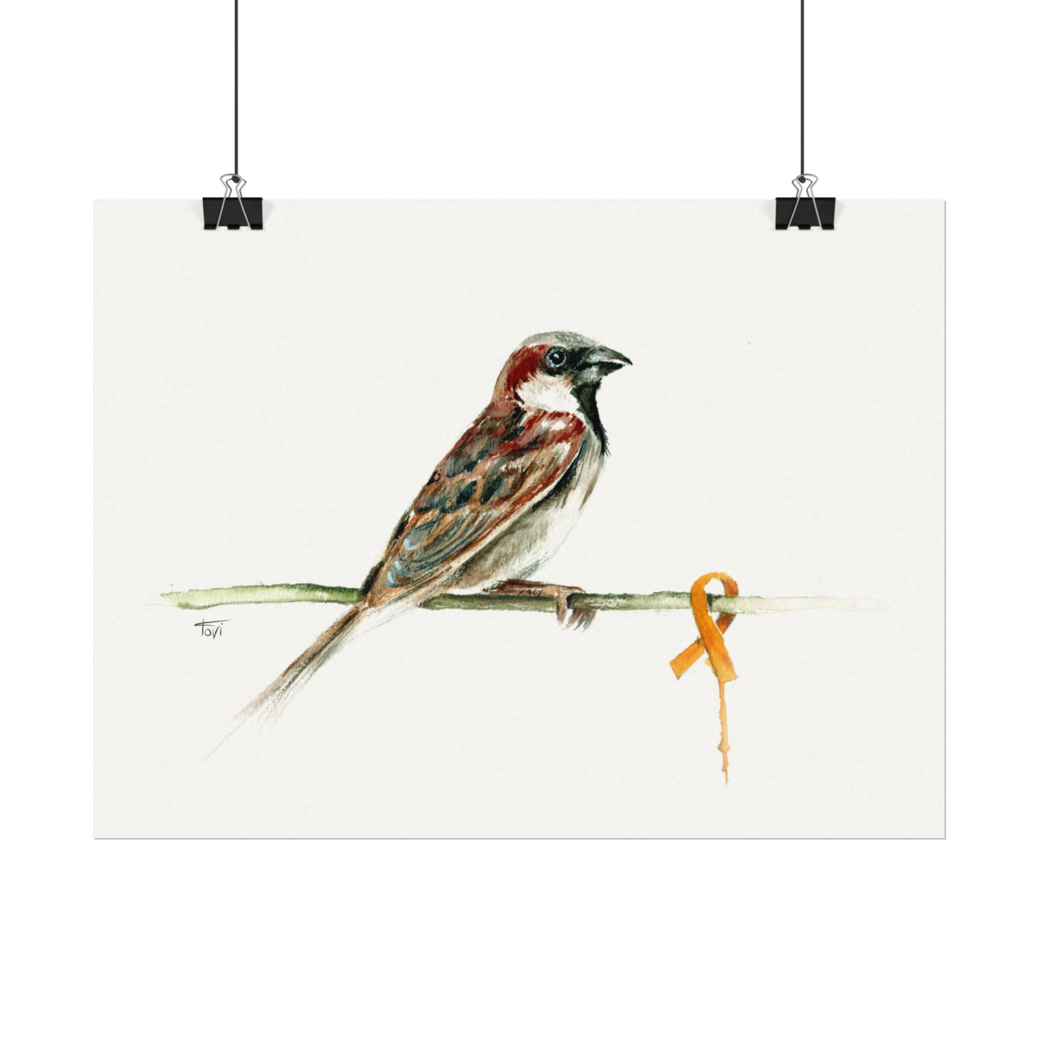 House Sparrow - Fine Art Print