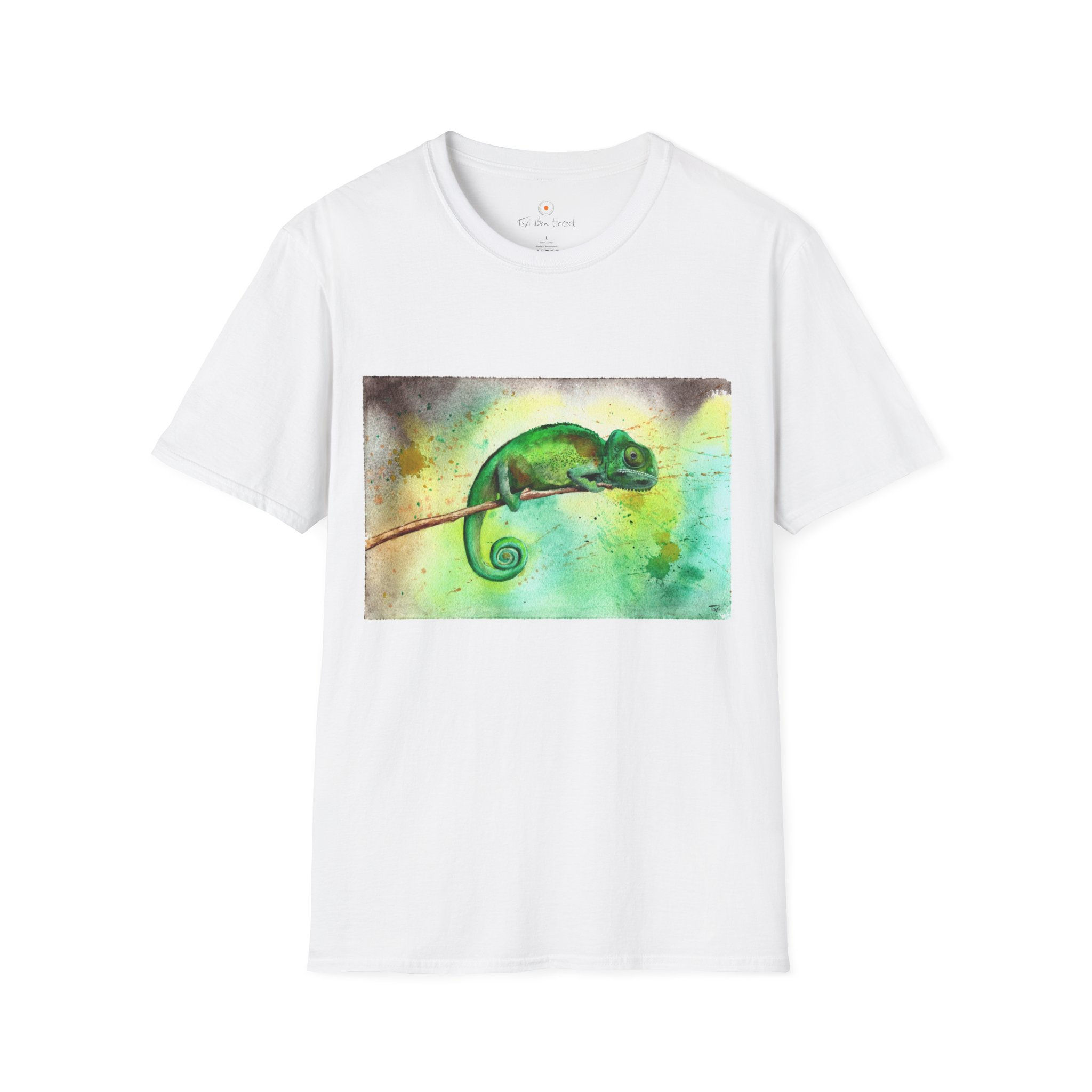 Green Chameleon - T Shirt
