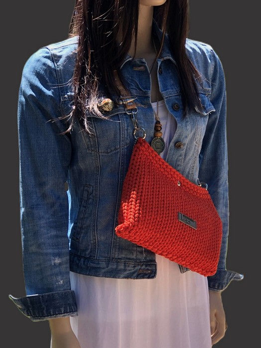 Miniaturbild: EMMA Shoulder Bag - Tangerine