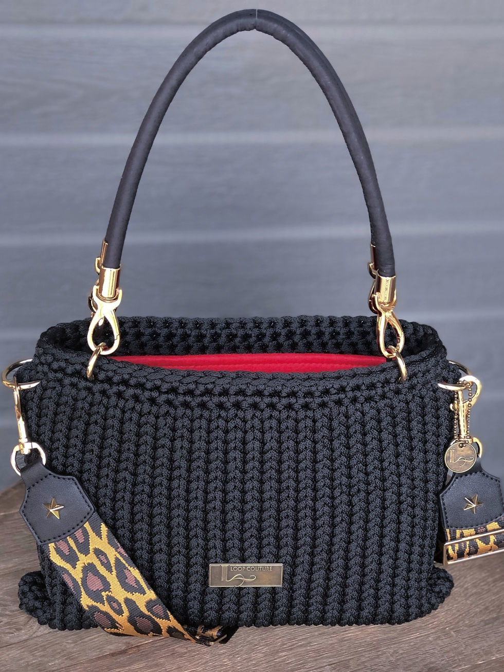 Miniaturbild: World Handbag - Black Leopard