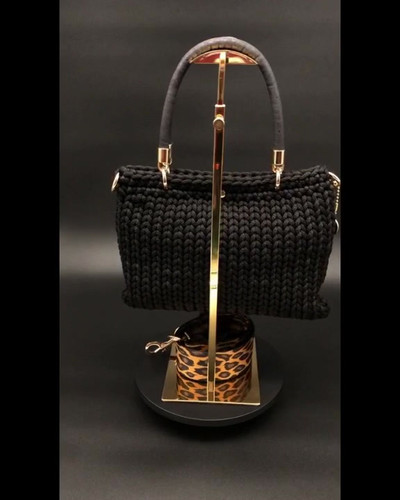 Emma Top Handle -Noir Black | Loop Couture handbag Emma Top Handle -Noir Black | Loop Couture handbag