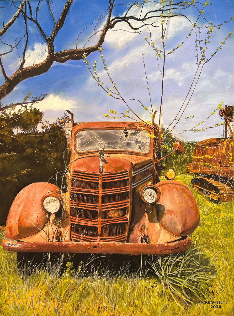 Vintage Red Mack
