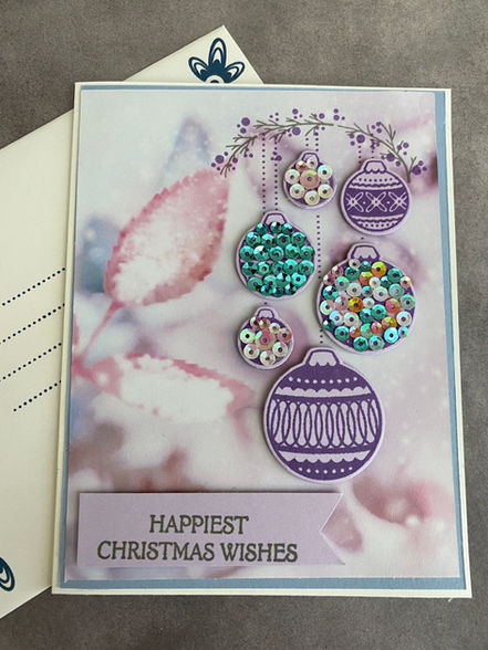 Aunt Ruth's Sequin Ornaments