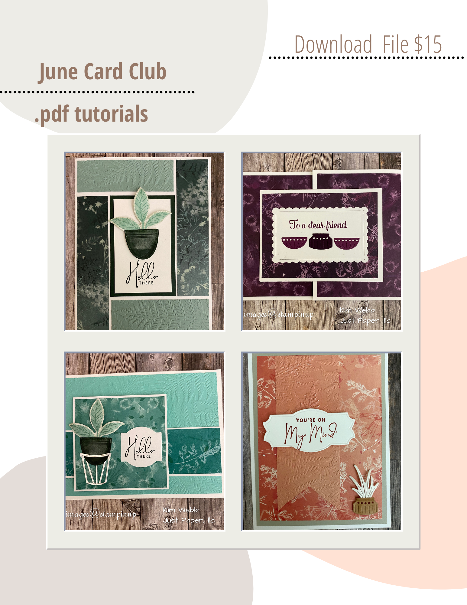 Pretty Prints & Plentiful Plants .pdf Tutorials