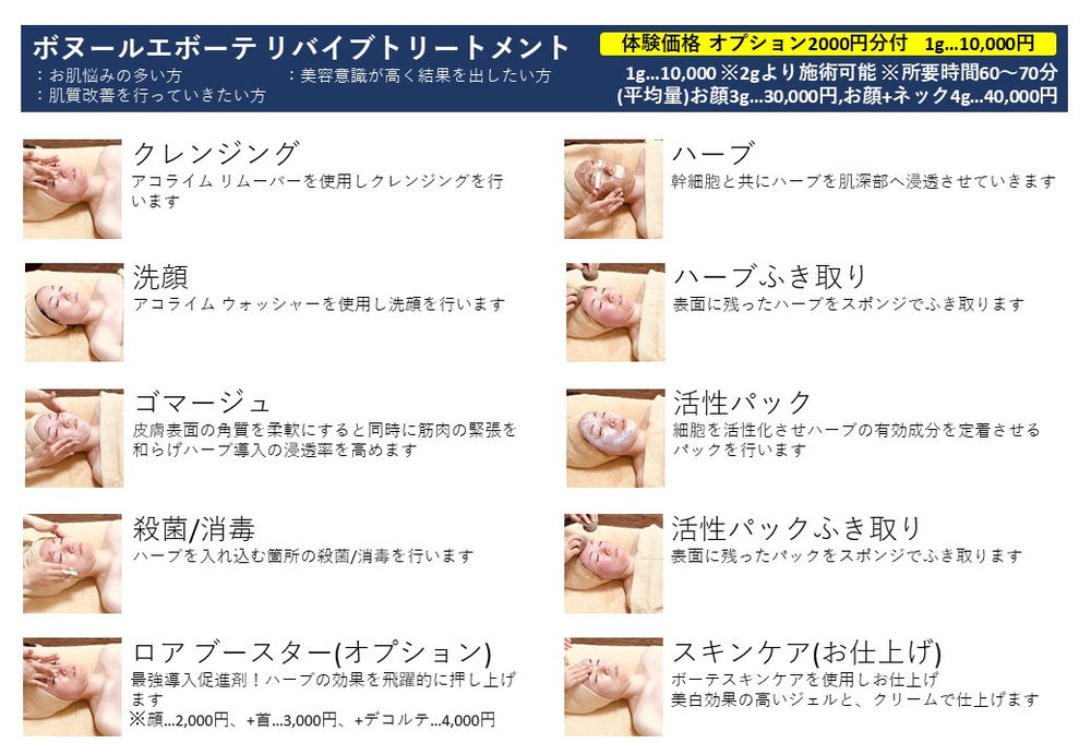 効果実感 1ボヌールエボーテ リバイブ トリートメント