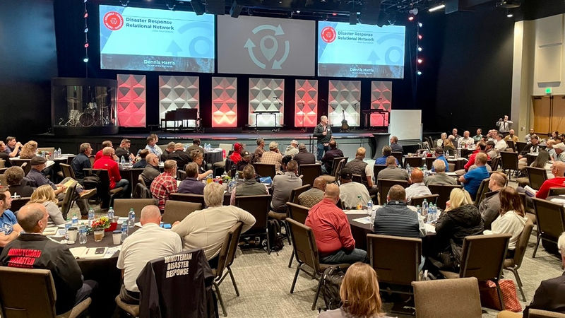 Church and nonprofit leaders gathered at a conference