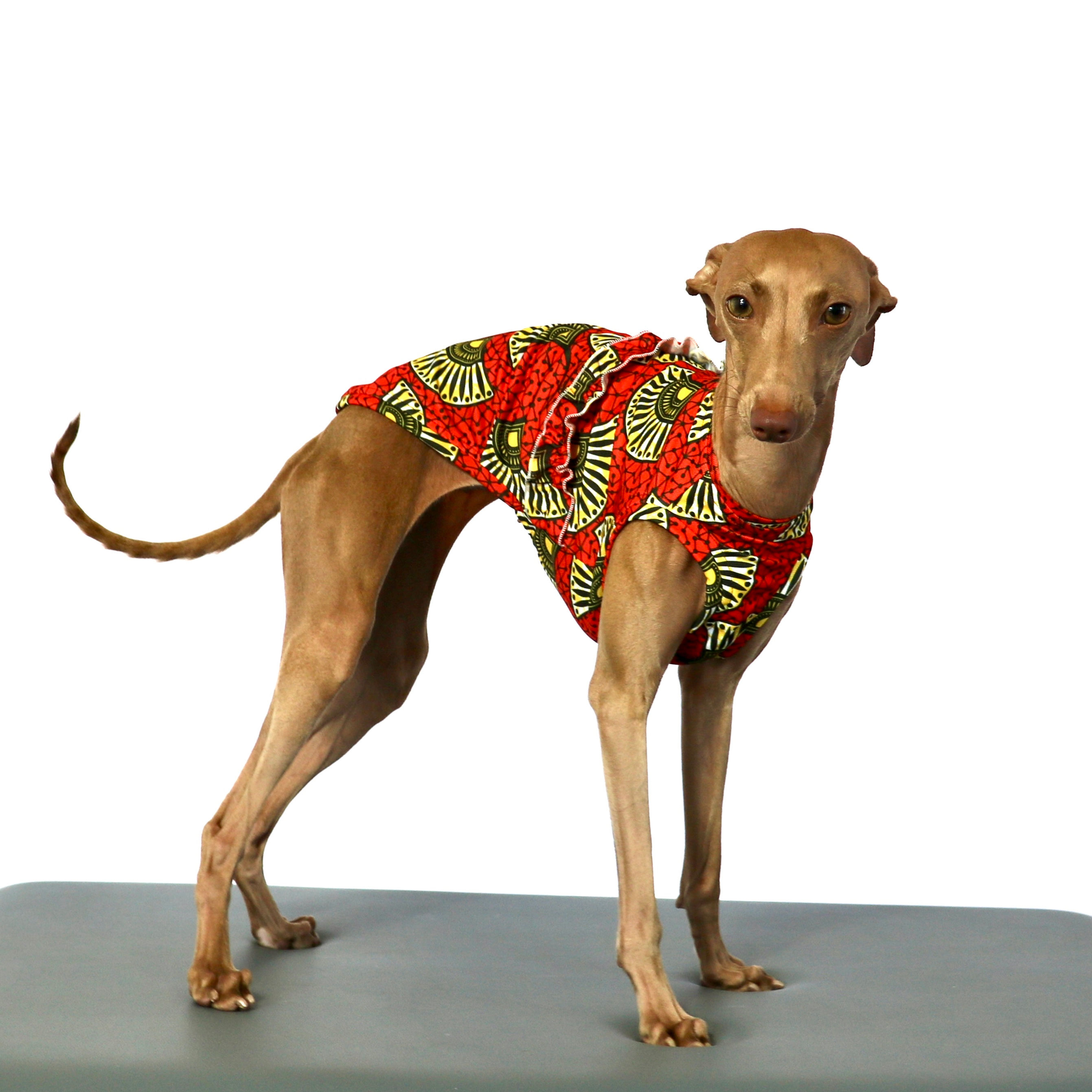 アシメフリルのアフリカンクールタンク④