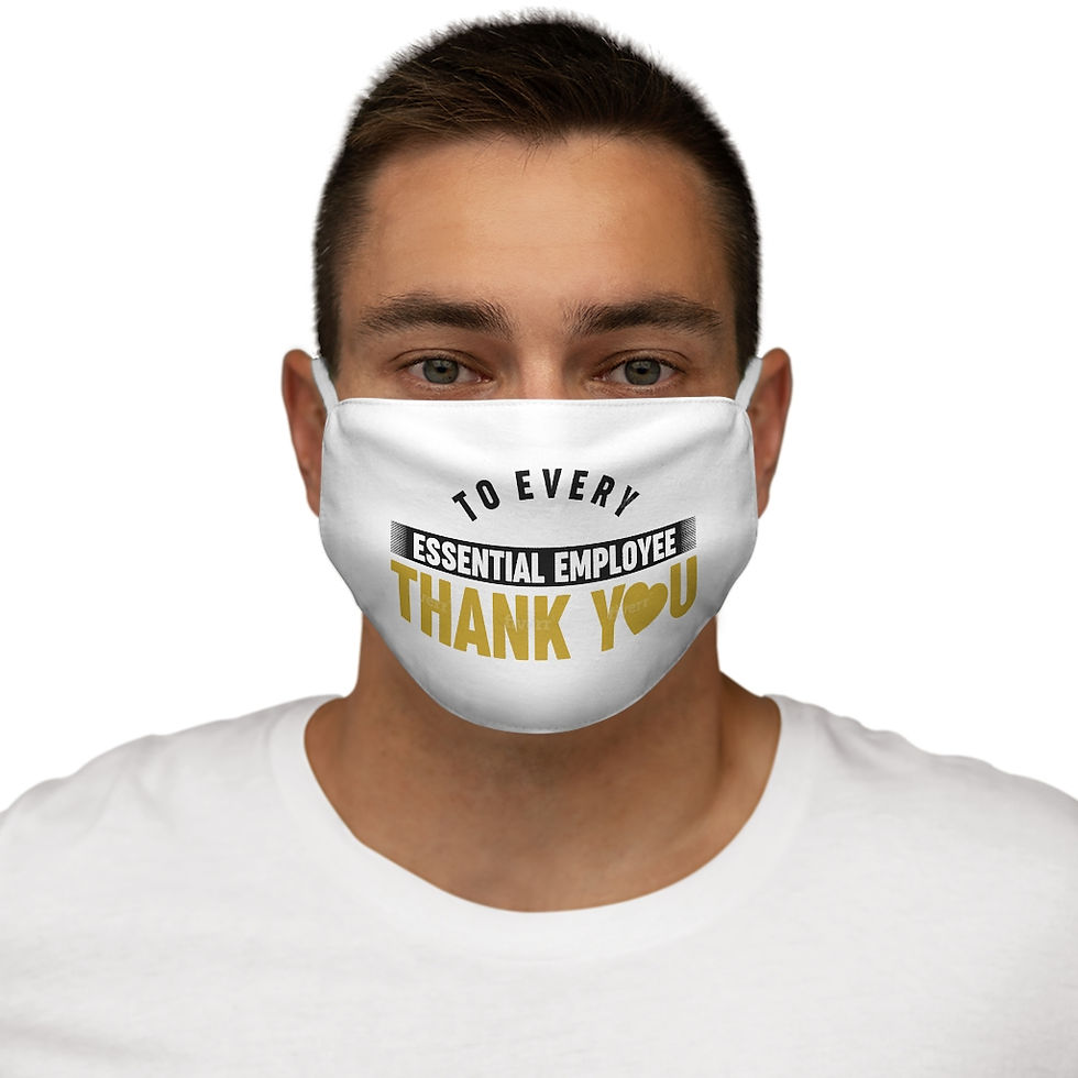 Thumbnail: Snug-Fit Polyester Face Mask