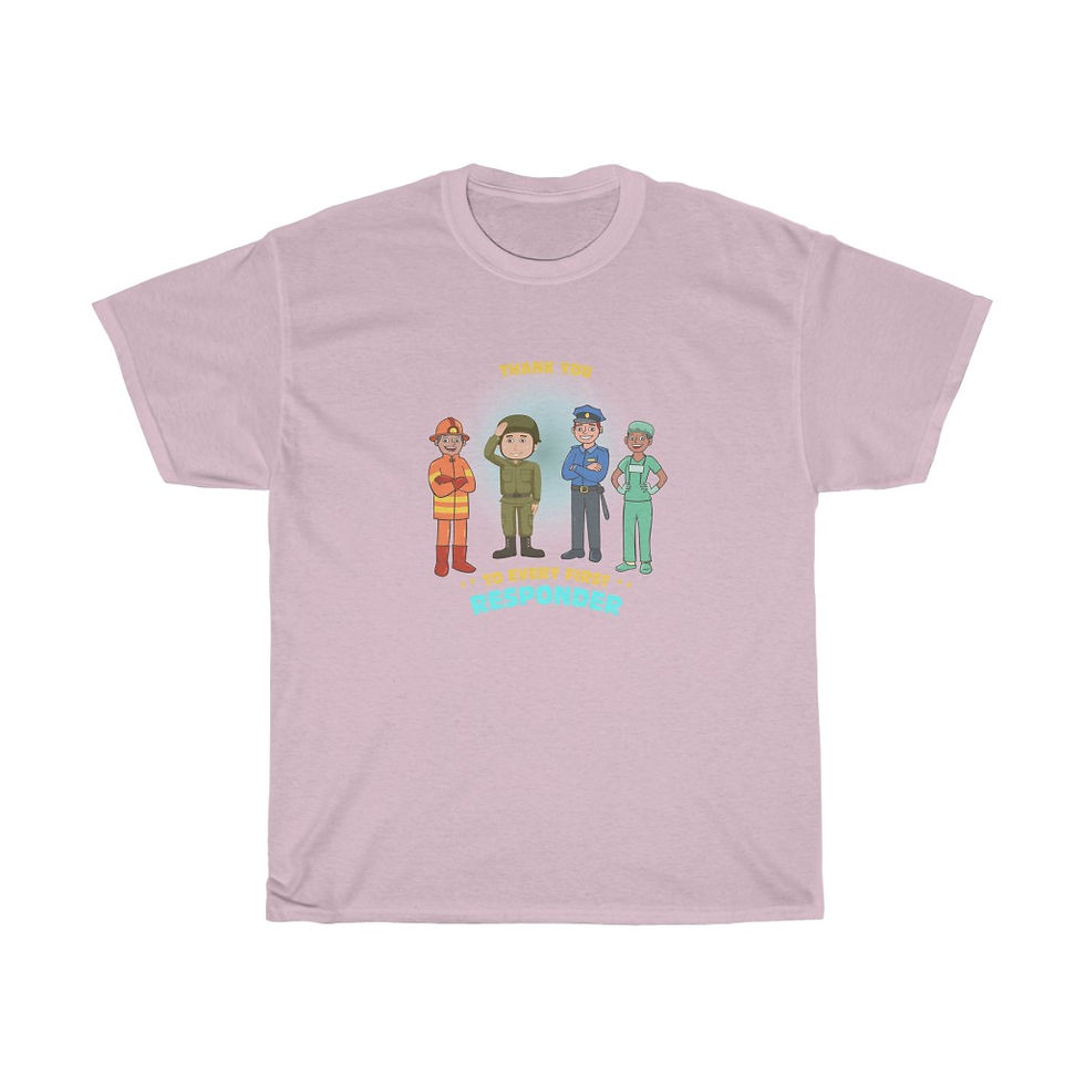 Thumbnail: Thank  You First Responders - Cotton Tee