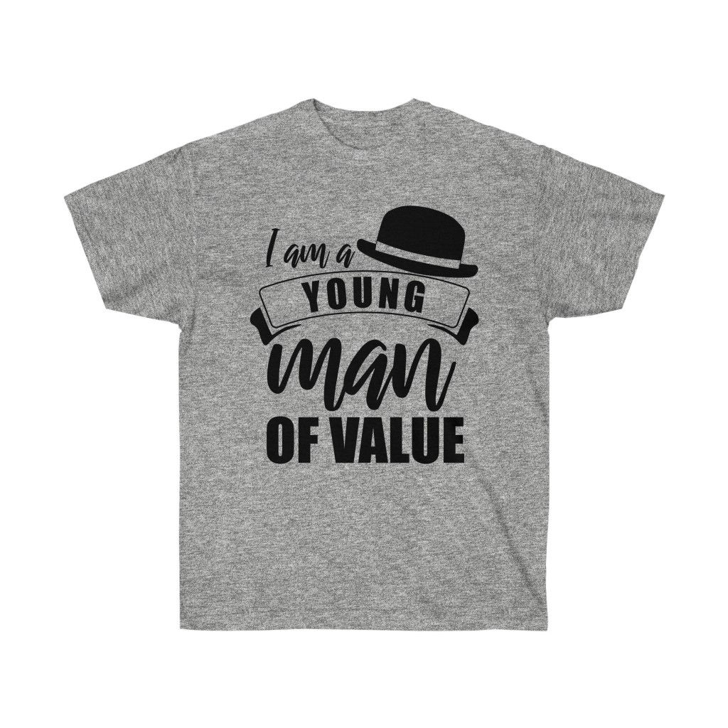 Young Man of Value (Black Writing)