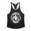 Thumbnail: Gym Sleeveless Shirt Men Bodybuilding Tank Tops Fitness Workout Cotton Print Sin