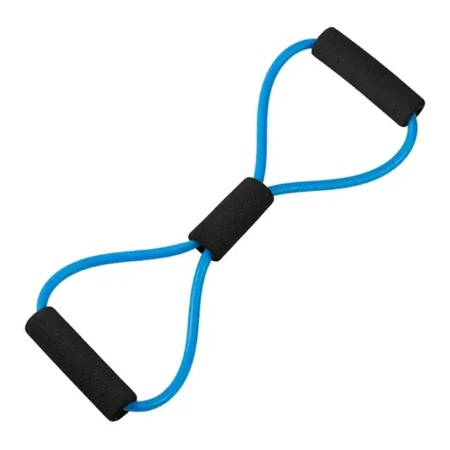 Thumbnail: TPE 8 Word Fitness Yoga Gum Resistance Rubber Bands Fitness Elastic Band Fitness