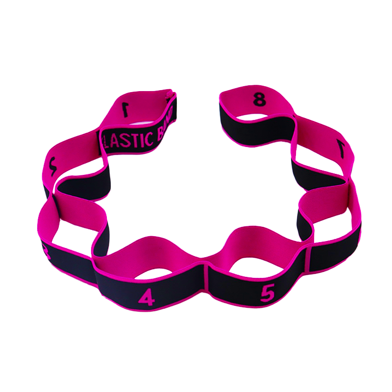 Thumbnail: Resistance Band Yoga Auxiliary Stretching Belt Adult Latin Training Elastic Band