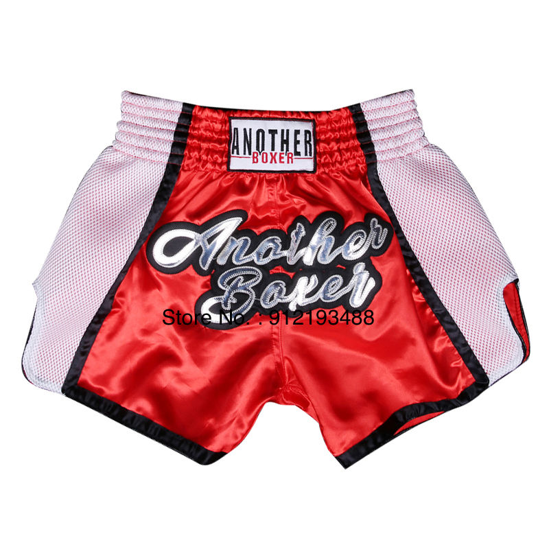 Thumbnail: Shorts Muay Thai Breathable Boxing Shorts Men Women Child Side Cut Fight Kickbox