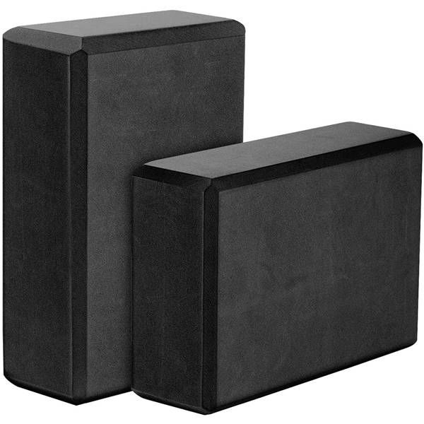Thumbnail: Yoga Blocks 2 Pack,23X15X7.6Cm High Density EVA Foam Yoga Block Exercise Bricks,