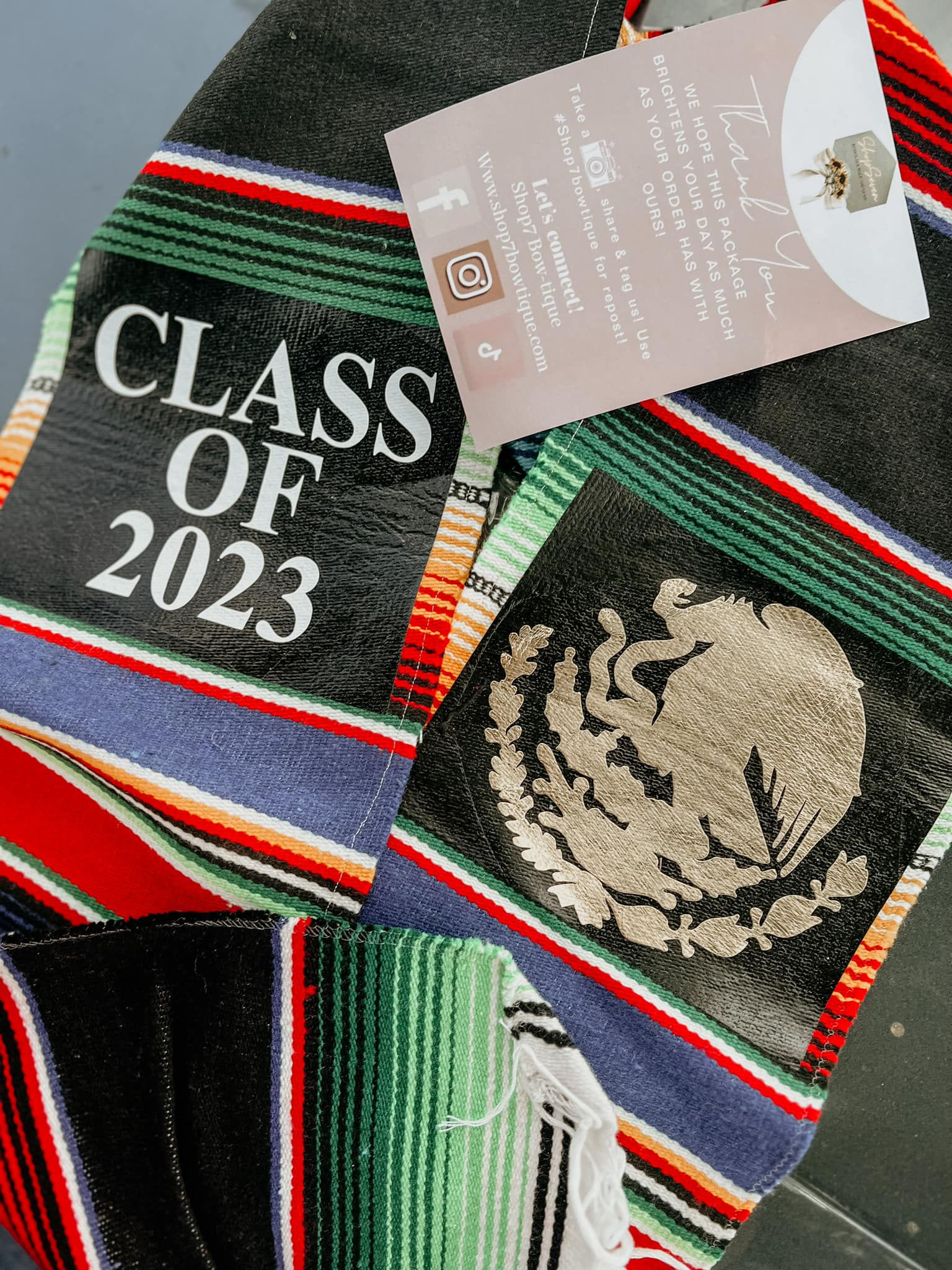 Serape/ Graduation Stole