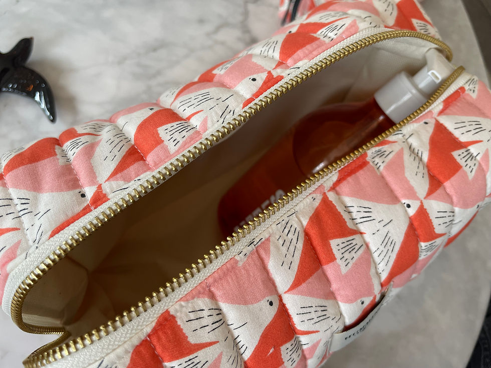 Trousse de toilette Lena quiltée