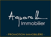 Aquarelle immobilier logo