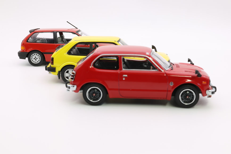 Honda Civic Mk1, Mk2 and Mk4
