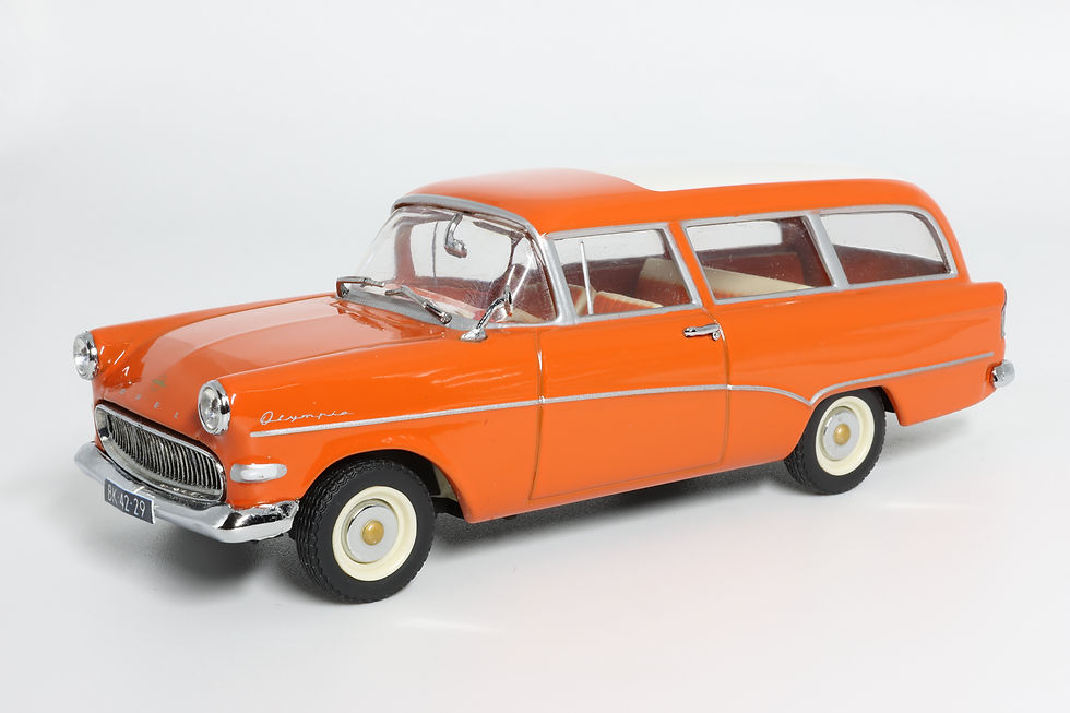#432 - Opel Rekord P1 Caravan (1960) - Minichamps 430 043212