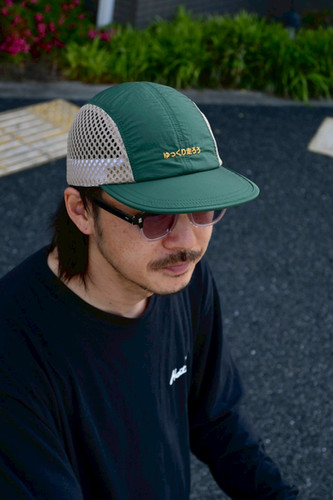 ゆっくり走ろう Classic Mesh CAP | CRUMB WORKS