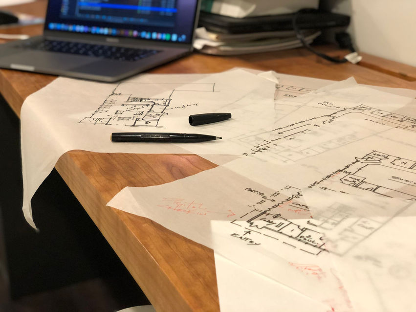 Creative office spatial design and brand strategy for the Congruent team office renovation in Syracuse, NY.