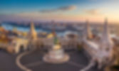 Budapest buildings with view of the Danube River