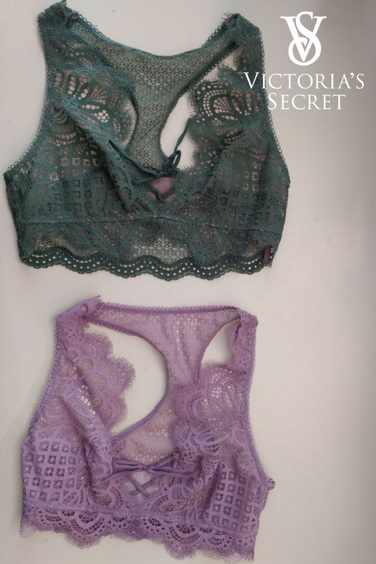 bralette de encaje victoria secret