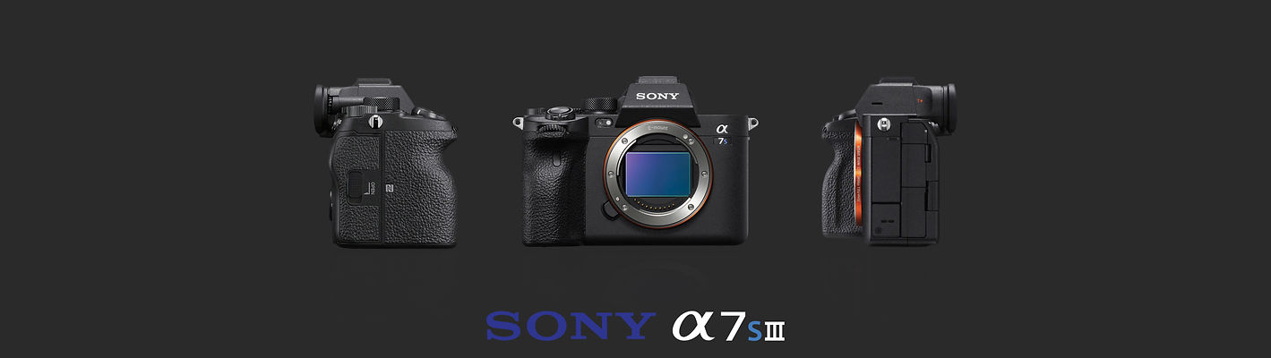 Sony A7S III full-frame mirrorless camera with high video performance and excellent low-light capabilities for professional u