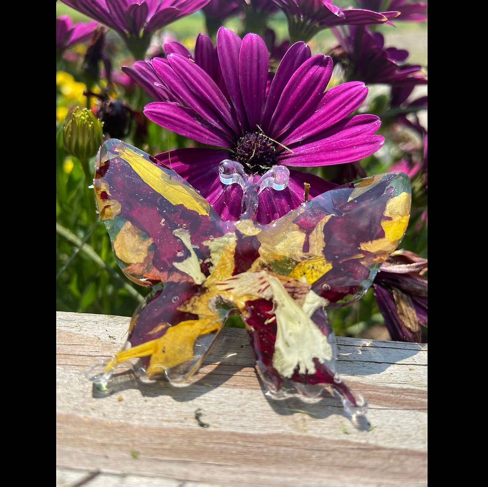 Funeral Flower Keepsake Butterfly