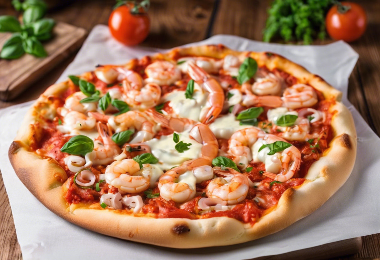 Sea Food Pizza | Saru