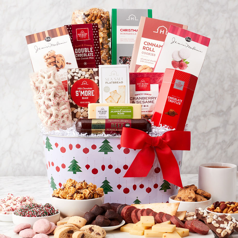 Deluxe Merrymaker Gift Basket​