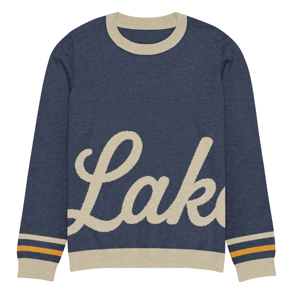 PRE-ORDER: Wraparound Lakers - Knit Sweater