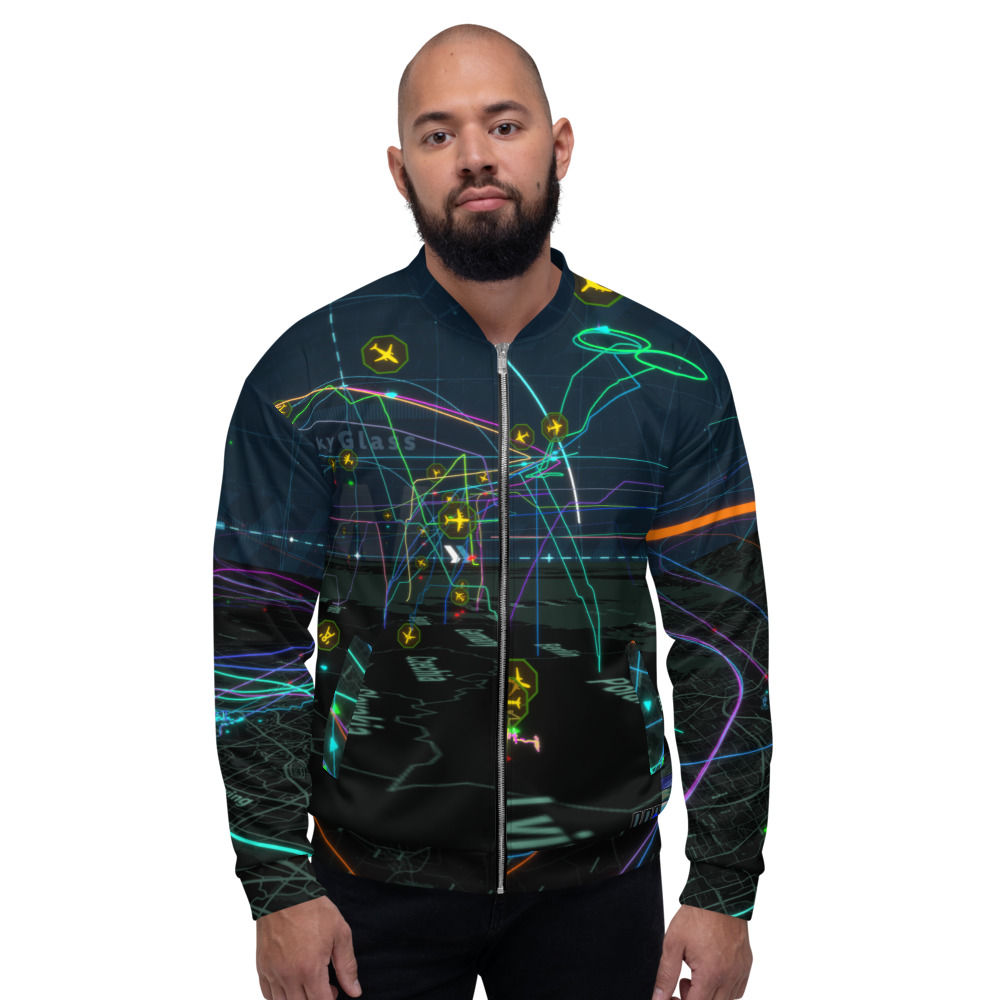 SkyGlass Get Allover Bomber