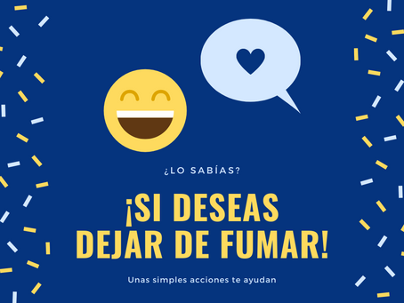 Ayuda para dejar de fumar