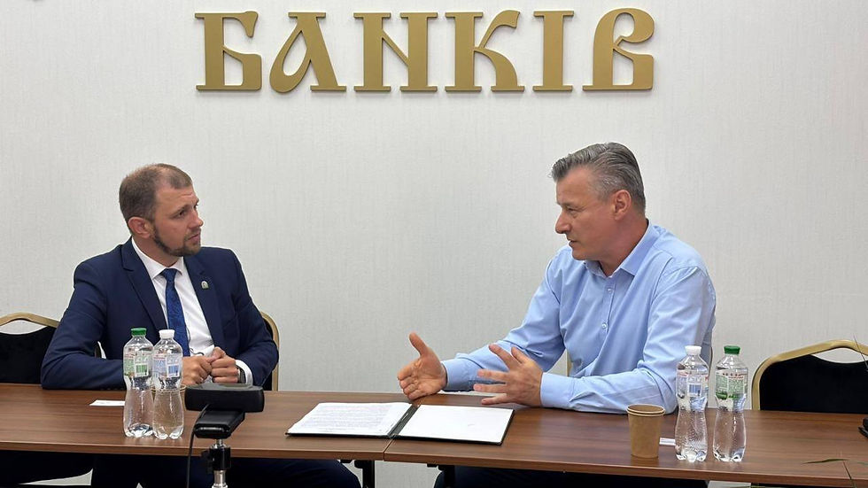 Meeting between International Cyber Academy and Association of Ukrainian Banks on strengthening Ukraine’s financial system cyber resilience.
