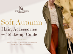 Soft Autumn: hair, accessories and make-up guide 