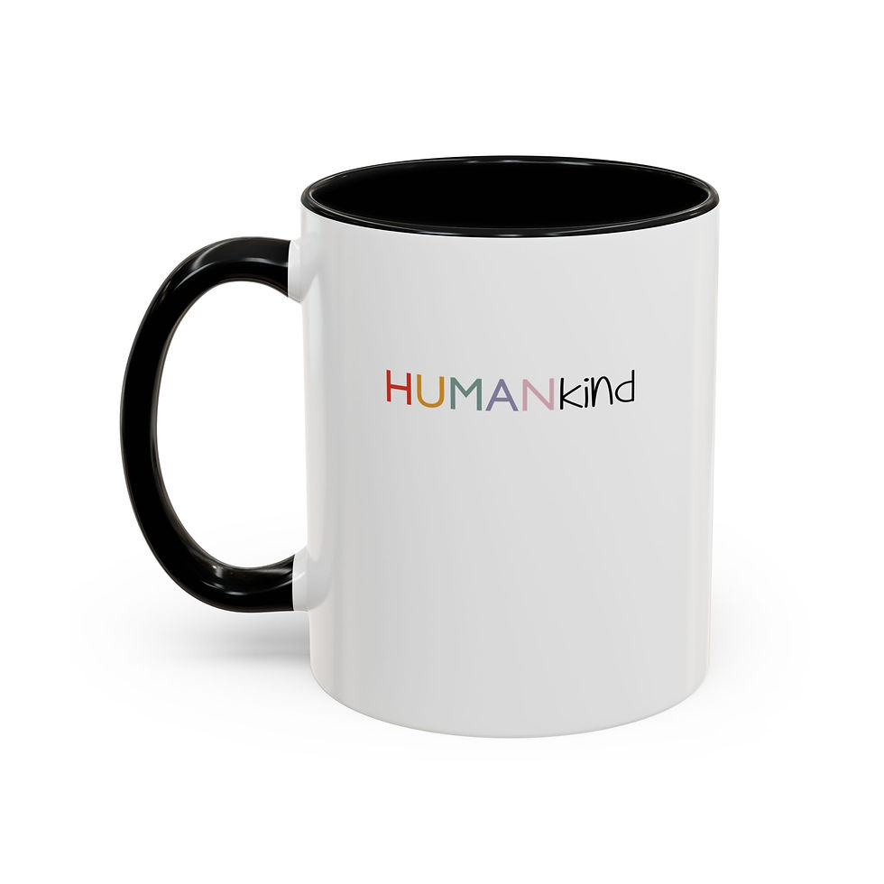 Thumbnail: Kind, Clever, Strong, Brave Accent Coffee Mug - HUMANkind