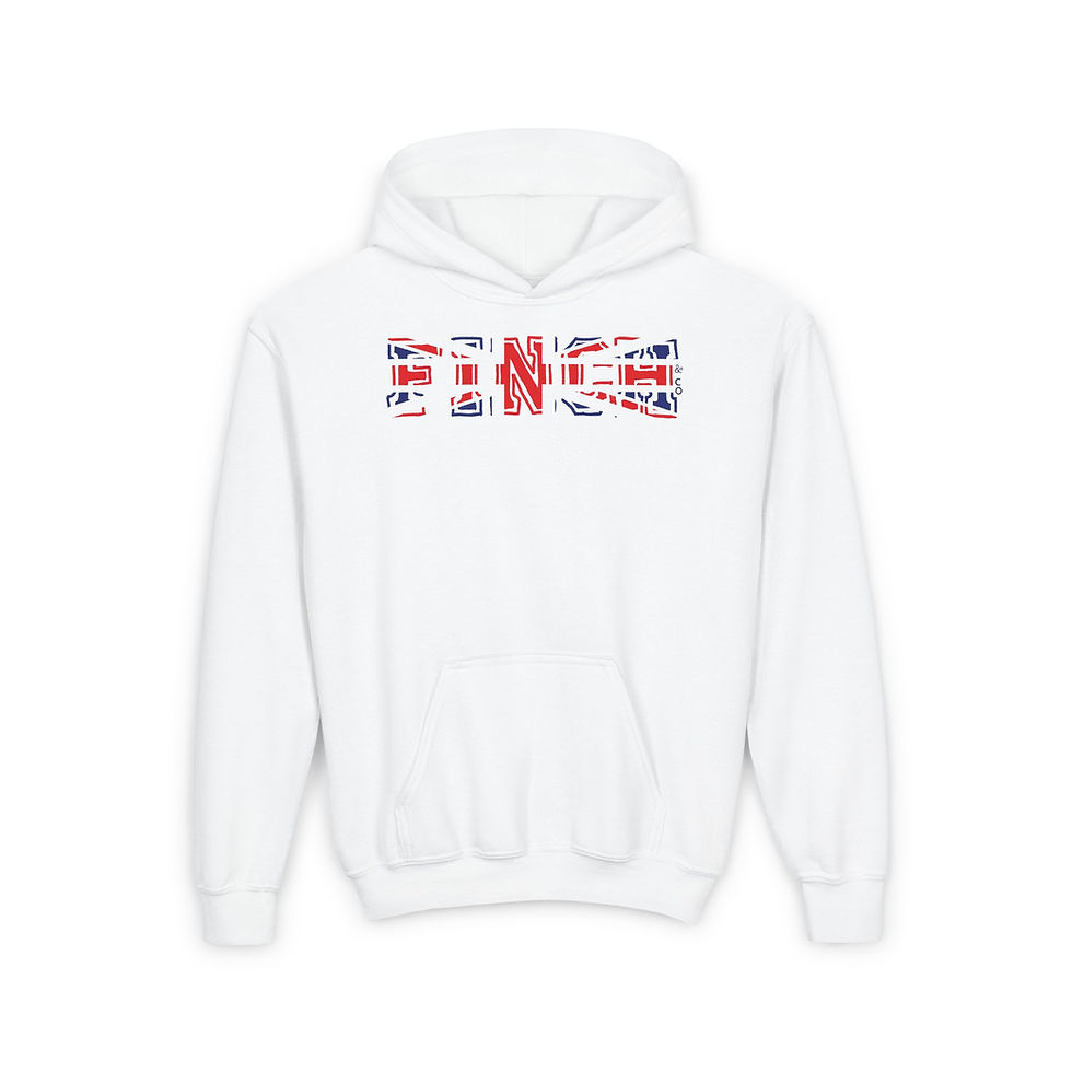 Kids UK Flag Finch & Co Hoodie
