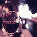 A glass of wine